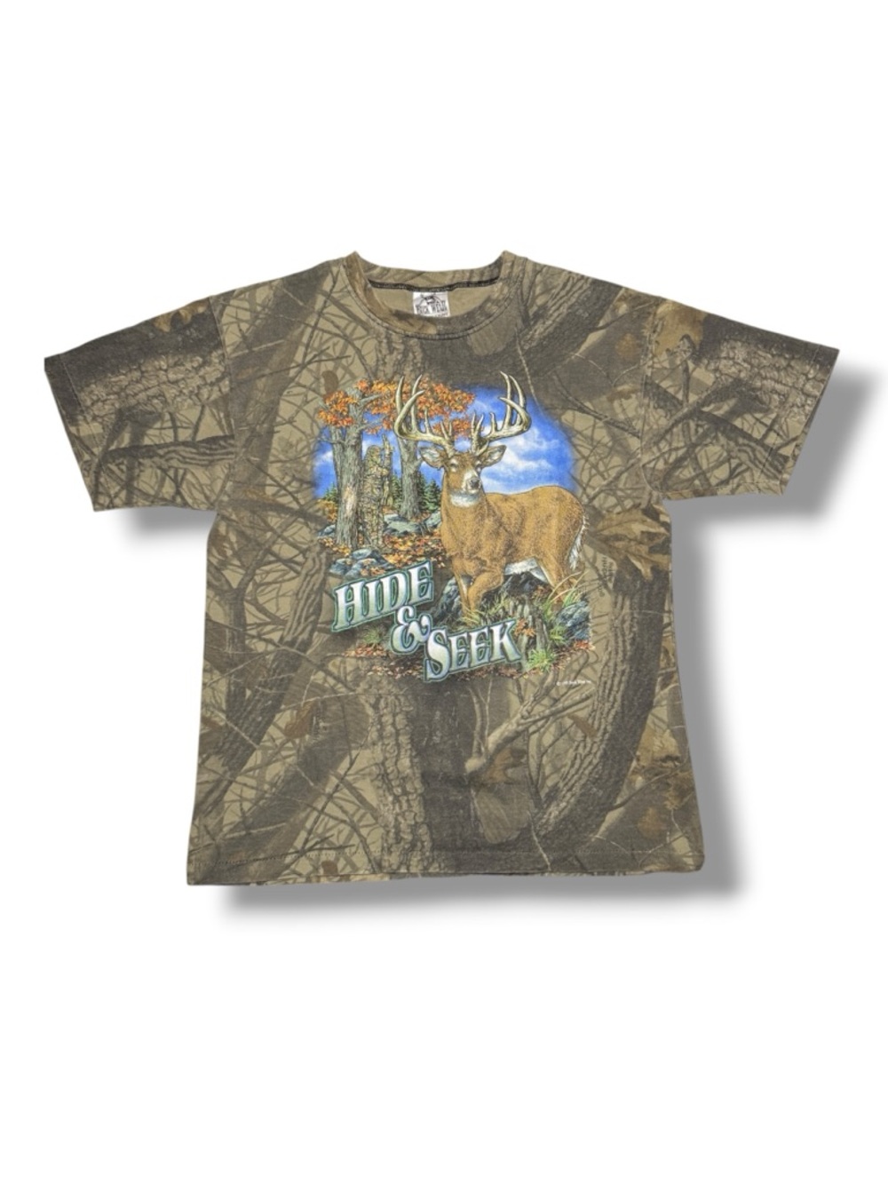 Buckwear Camo Deer Shirt Size Large